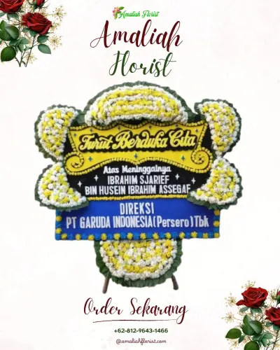 Papan Bunga Duka di Madura